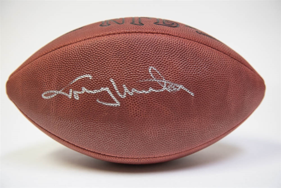 Johnny Unitas Signed Official Wilson NFL Football w/ JSA LOA (Pristine Signature!)